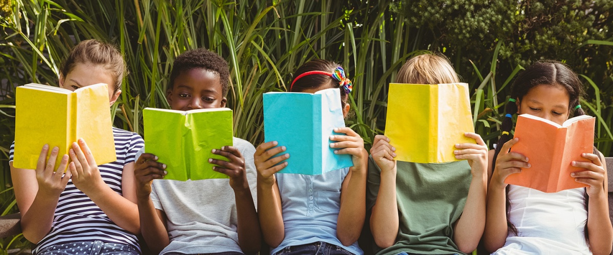 Children reading
